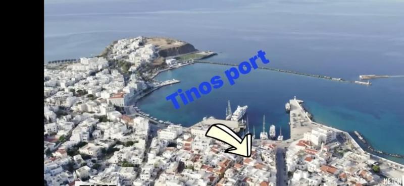 Iakovos' Luxury Penthouse Leilighet Tínos Eksteriør bilde